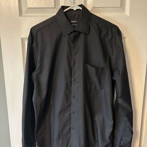 Alfani Men's Classic Black Dress Shirt